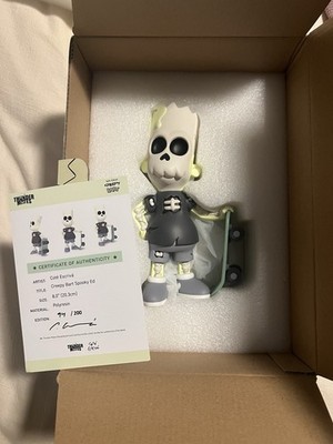 Thunder Mates Creepy Bart Spooky Ed Figure Limited Edition 94/200 w/ Certificate
