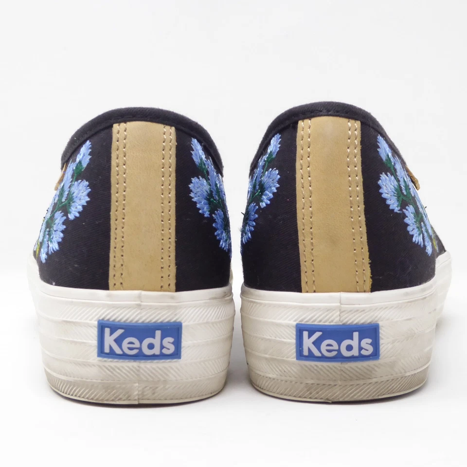 Keds Rifle Paper Triple Decker Embroidered Garden Platform Sneakers Womens 9.5 - Image 4 of 4