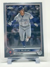 Seiya Suzuki 2022 Topps Chrome Update Series #USC115 RC Chicago Cubs Rookie