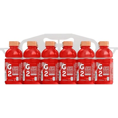 G2 Thirst Quencher Sports Drink Fruit Punch 12oz Bottles   12 Pack, Electrolytes