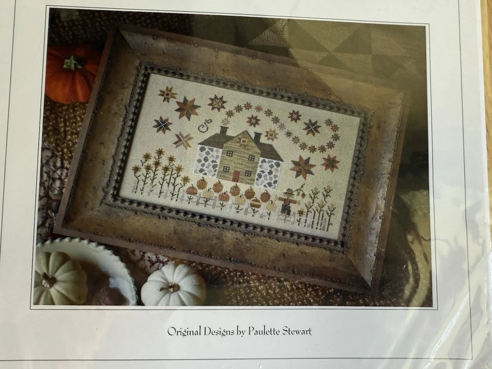 Cinnamon Stars Cross Stitch Chart By Plum Street Samplers - Image 3 of 3