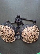 la senza 32dd bra animal print front clasp