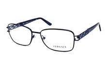 Versace MOD.1229-B 1360 Crystal Eggplant size 53/16/135 Made in Italy Eyeglasses