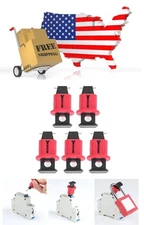 5Pcs Circuit Breaker Lockout Device Industrial Electrical Switch Lock Pin Out