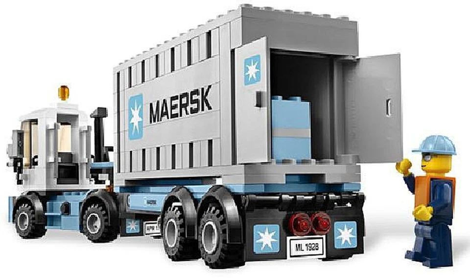 Unbuilt Lego Creator : Maersk Container Train( 10219) Generic Brick - Image 3 of 3