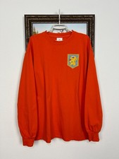 Netherlands Holland Retro Shirt 1968 Football Long Sleeve Jersey Trikot Size XL