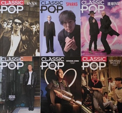 Classic Pop magazines 2025   You choose! Spandau, Heaven 17, Sparks, INXS