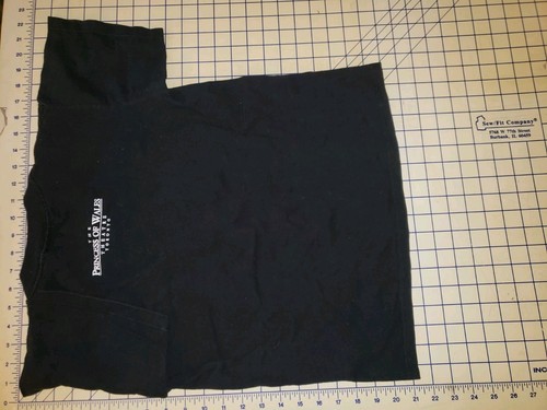 Vintage Disney Beauty & The Beast Musical Kids Youth Large Black T Shirt - Picture 5 of 5