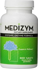 Naturally Vitamins - Medizym Systemic Enzyme Formula 200 Enteric - Coated Tablet