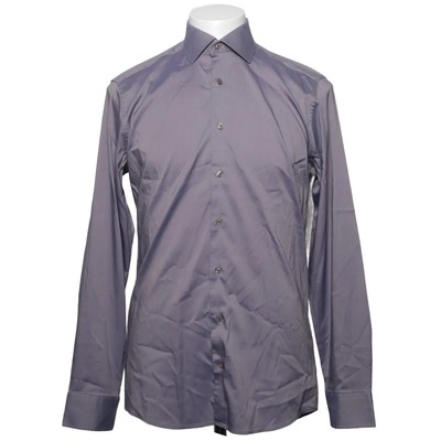 Eterna, Hemd, Größe: 40, Slim Fit, Grau, Elasthan/Lyocell/Polyamid #QVf