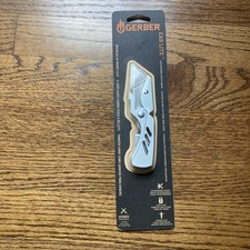 Gerber Eab Lite Silver Stainless Steel 5-6 In. Folding Knife