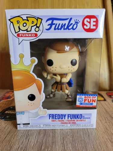 2021 Box of Fun Funko Pop SE Freddy Funko As Hercules LE 2000 Pcs  DISNEY