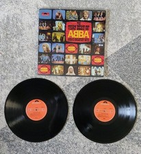 THE VERY BEST OF ABBA GREATEST HITS X2 GERMAN 12" LP POLYDOR VG+