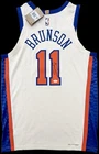 JALEN BRUNSON #11 SIGNED 2026 NIKE AUTHENTIC KNICKS CITY BASKETBALL JERSEY PSA