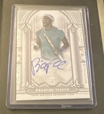 2024 Topps Royalty - Imperial Ink Frances Tiafoe #II-FTE Blue 19 /75
