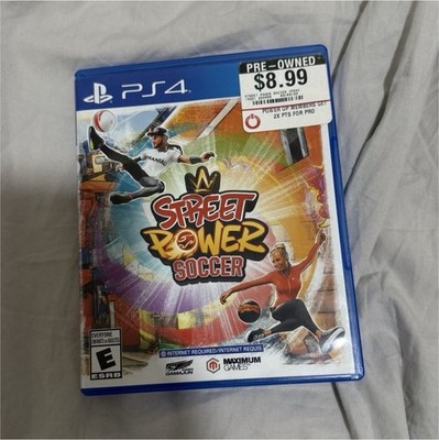 Maximum Games Street Power Soccer PS4 NTSC-U/C E Multiplayer