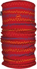 HAD children's scarf, neckerchief, functional scarf, printed tube, red, one size