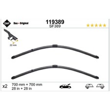Scheibenwischer Set vorne für Mercedes S-Klasse W220 W221 | 24154097 Scheibenwischer Set vorne für Mercedes S-Klasse W220 W221 | 24154097
