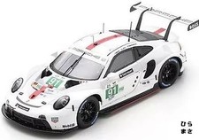 1/43 Diecast Car Porsche 911 RSR 19 GT Team Le Mans 2022 LMGTE Pro No 91 Bruni