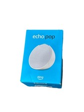 Amazon Echo Pop Smart Speaker - Glacier White