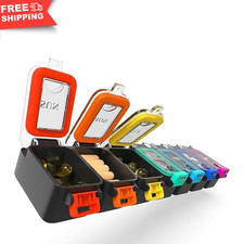 Weekly Medicine Pill Organizer Waterproof 7 Day Large Pill Box Daily Pill Case
