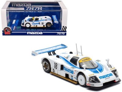 BM Creations x TOKYO STATION 1/64 Mazda 787B #18 White 1991 24h Le Mans CIAS 202
