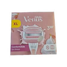 Image of 8 x Gillette Venus Comfortglide Spa Breeze Refill Razor Blade Cartridges ~ New