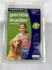 PetSafe GENTLE LEADER Quick Release NO PULL Dog Head Collar/leash Black/Medium