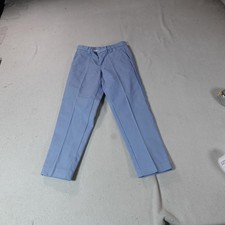 Vintage Hondo Dress Pants Youth 8 Blue Thunder Twill Western Preppy USA Pant New