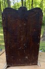 Antique 1900 Tramp/Folk Art Wooden Spice Trinket Box Carved 3 Drawer Painted — photo 8