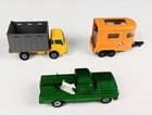 Lesney Matchbox Vintage Lot #56 Kennel #37 Cattle Truck Orange Pony Trailer