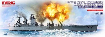 Royal Navy Battleship H.M.S.Rodney (29) / 1:700 - Meng Model PS001