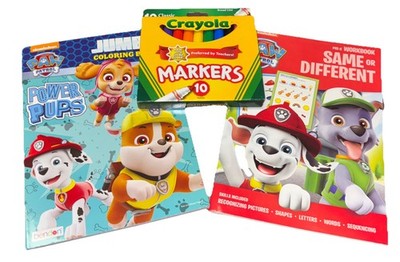 Paw Patrol Coloring Books Jumbo Color Activity Pack Great homeschooling New