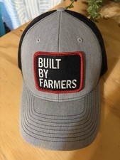 Richardson Mesh Back Adjustable Trucker Hat Gray Black Outdoor One Size