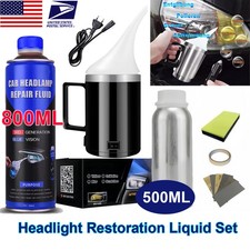 300g800g Car Repair Kit Headlight Restoration Liquid Set Chemical Polishing Kit