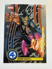 2026 Topps Finest Fantastic Four Common  Super-Skrull #43