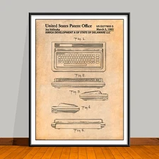 1985 Commodore 64 Patent Print - Unframed
