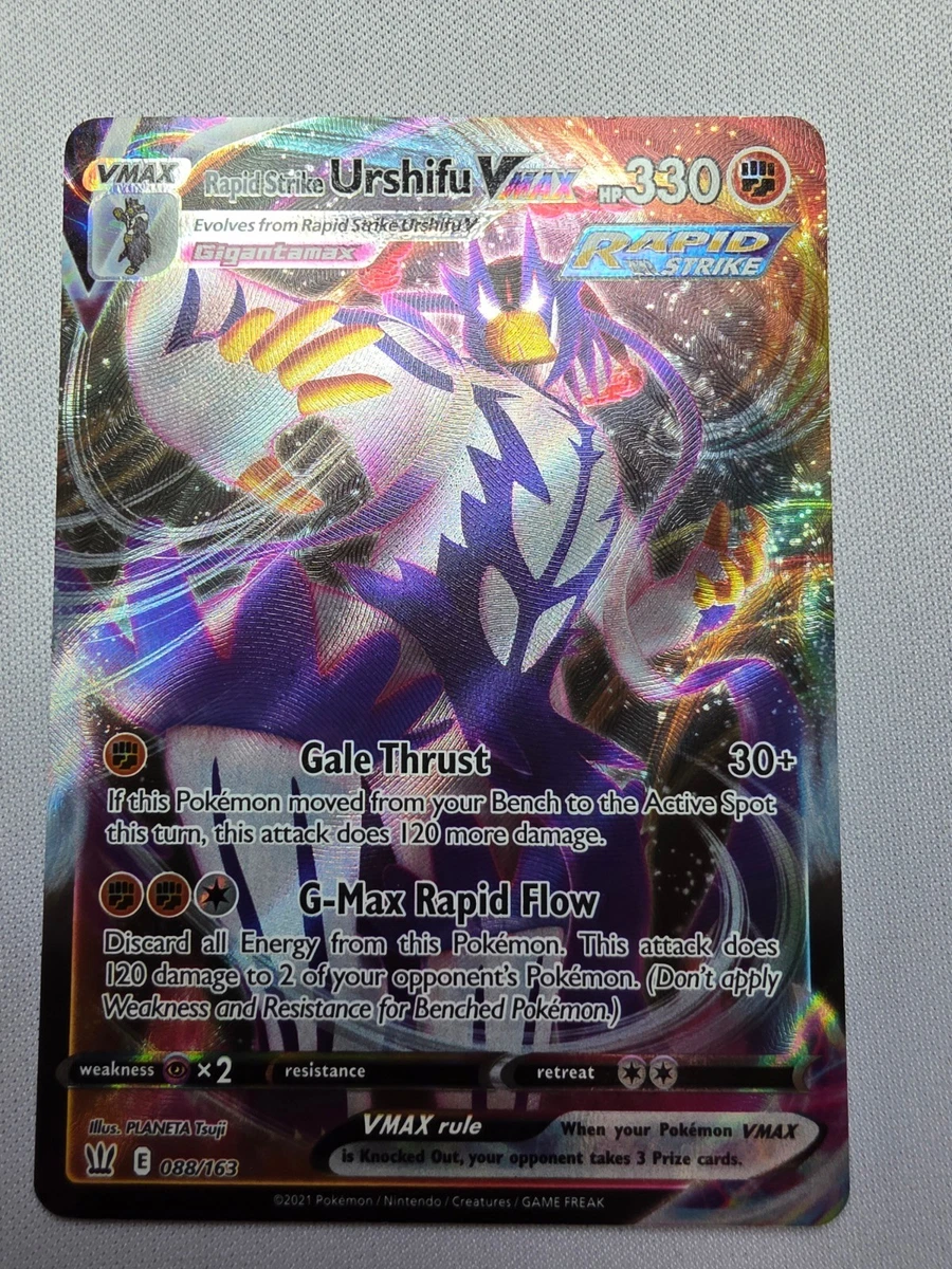 Rapid Strike Urshifu VMAX 088/163 Prize Pack Series Cards for sale