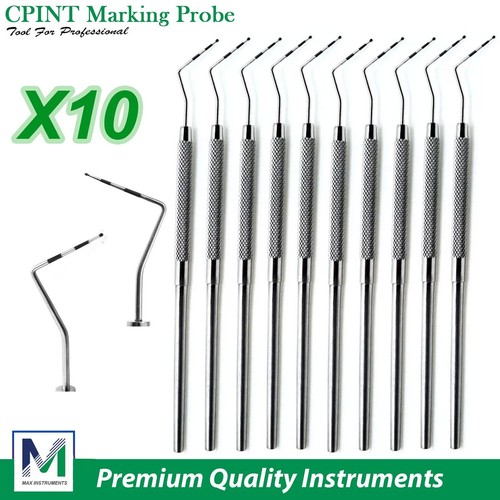 Dental Perio Explorer 23 sonda UNC 15 marcatura a colori strumento diagnostico doppia estremità - Foto 13 di 18