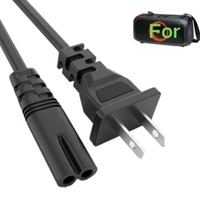 2-Prong AC IN Power Cord For JBL JBLPARTYBOXGOBAM PartyBox OTG On-The-Go Speaker
