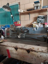 9x30" Mini Metal Lathe 1100W DC Motor 3-Jaw Chuck LCD Display Metalworking