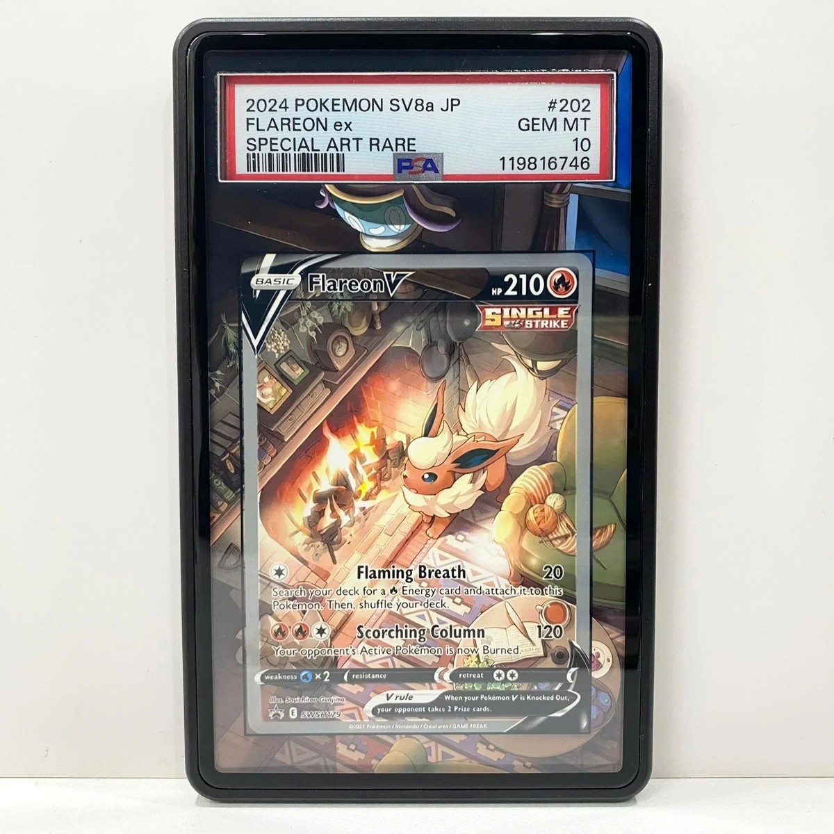 pokemon card extended art Charizard V SWSH260