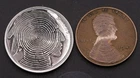 Hand‑Engraved Spiral Pair – 1941 Penny + Buffalo Nickel - 2 Pack Coin Lot