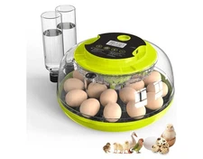 Incubator for Hatching Eggs, 18 Eggs Capacity