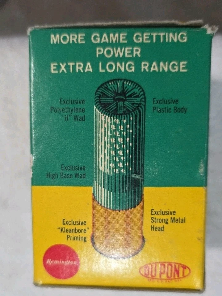 Vintage REMINGTON EXPRESS "KLEANBORE" EMPTY 16 GAUGE SHOTGUN SHELL BOX - Image 2 of 4