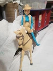 Vintage 1965 Jane West  Action Figure, Horse Flame & Assessories