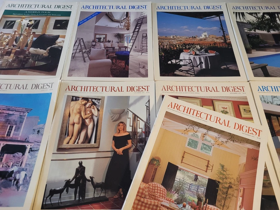Lots By Year of ARCHITECTURAL DIGEST Magazine (1980s - 2000s) - Image 4 of 4