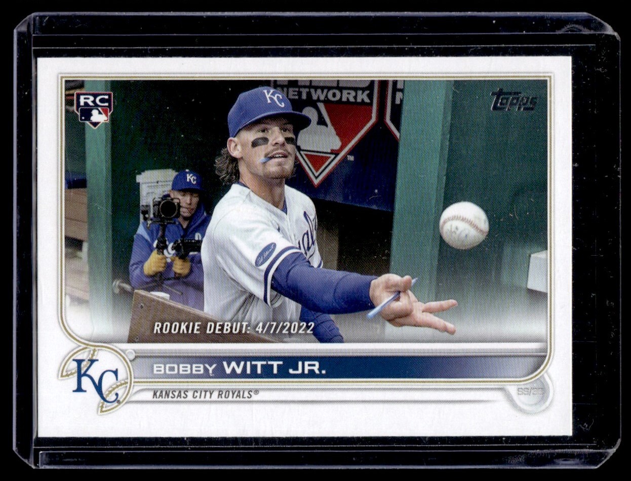 2022 Topps Update Bobby Witt Jr. Rookie #US187