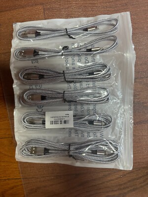 charging cables for iphone - 6 pack