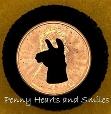 LUCKY PENNY CUT OUT LLAMA: Charity 100%